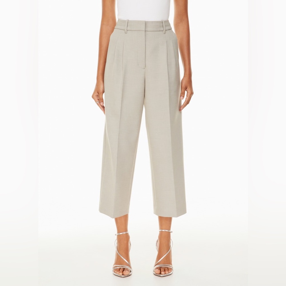 Aritzia Wilfred The Effortless Pant Cropped